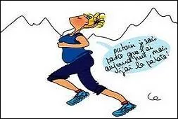 Si vous courez &agrave; raison de 9 m&egrave;tres &agrave; la seconde, combien faites-vous de kilom&egrave;tres &agrave; l'heure ‽