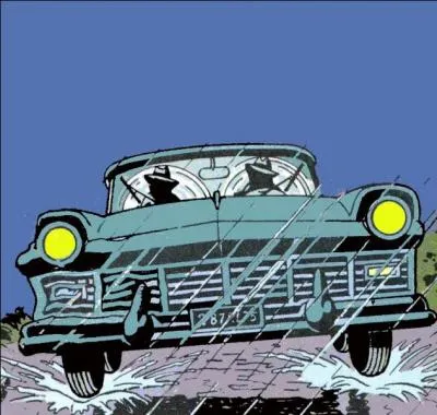 Quelle est la marque de la voiture des gangsters ?