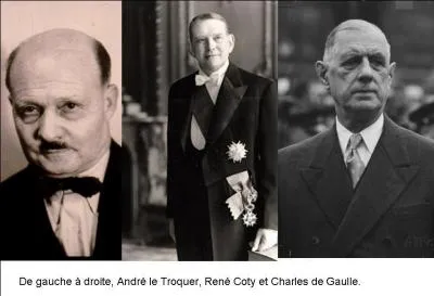 Le 4 octobre 1958, la nouvelle constitution est promulguée. Le 5 octobre 1958, elle est signée par l'ensemble du gouvernement.
A ce moment, qui est le président de la République ?