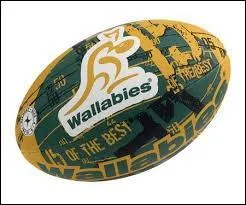 Observez bien ce ballon ovale, grâce à ses couleurs et à l'emblème y figurant, vous trouverez la sélection nationale de rugby qui correspond. Du coup, la capitale à citer sera :