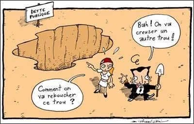 Dette publique : Dette monstrueuse, payable par la génération à venir ...