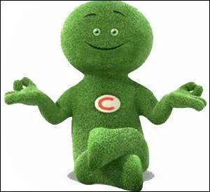 À quelle société française ce bonhomme vert appartient-il ?