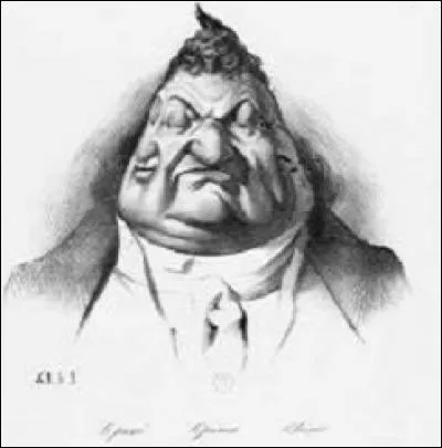 Qui fut jeté en prison pour avoir caricaturé Louis-Philippe sans aucune concession ?