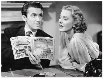 Dans quel film James Stewart et Jean Arthur se retrouvent-ils &agrave; Washington ?