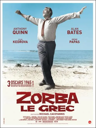 Finissons ce premier volet avec un film légendaire “Zorba le Grec”. Quelle est l'actrice qui, en 1965, remporte la statuette rêvée avec ce film et dans quelle catégorie ?