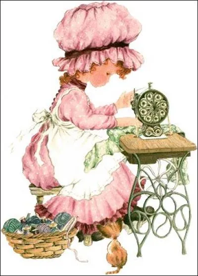 Comment fonctionne cette machine à coudre ?