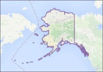 Quelle est la superficie approximative de l'Alaska ?