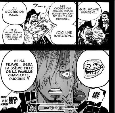 Comment s'appelle la famille de Sanji ?