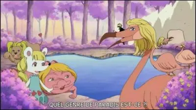 Sur quelle île Sanji a-t-il atterri lors de la dissémination de l'équipage ?