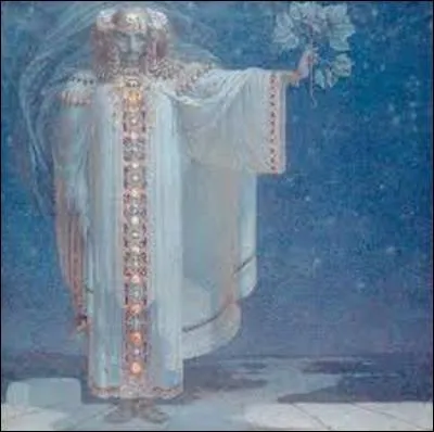 Quel peintre tchèque (1865-1927) a peint vers 1893, cette huile sur toile (H : 1, 93 M x L : 1, 93 m) nommée "La prophétesse de Libuse" ? (Libuse est une princesse tchèque mythique. Vénérée pour sa sagesse et son don de prophétie, cette dernière serait à l'origine de la Ier dynastie nationale et la fondatrice de la ville de Prague).