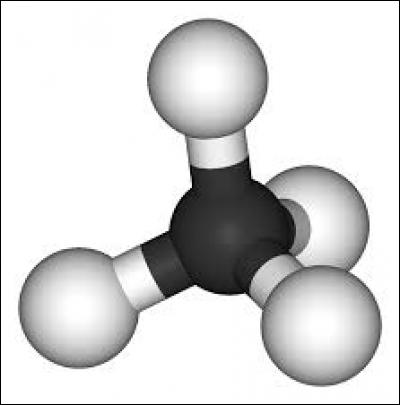 Quel est le symbole chimique du méthane ?