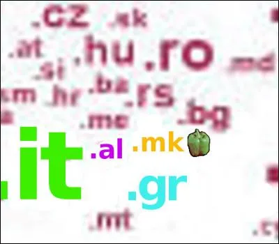 Retour en Europe : Quel pays porte ".mk" comme sigle de son domaine national ?