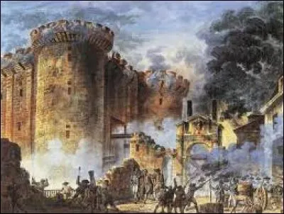 Lors de la prise de la Bastille, le 14 juillet 1789, combien de prisonniers y étaient détenus ?
