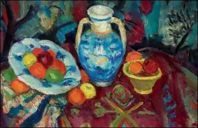 Qui a peint "Nature morte au tapis de Kamarani ?