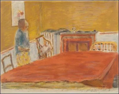 Qui a peint "Le tapis rouge" ?