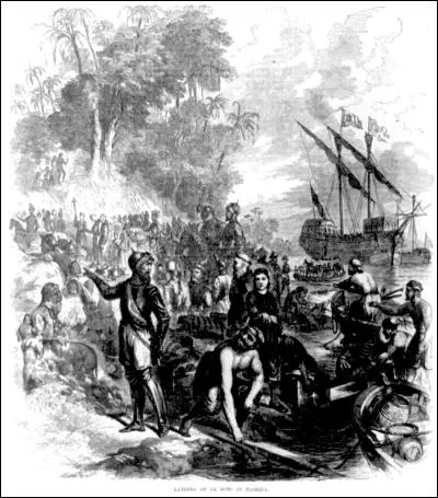 Hernando de Soto a participé ...