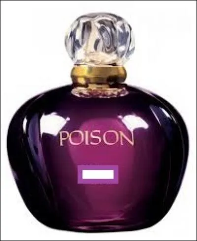 Quelle est la marque de ce parfum appelé "Poison" ?