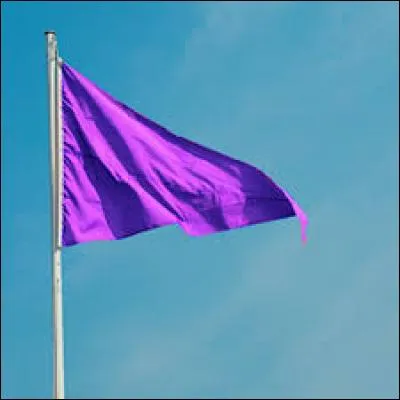 Que signifie le drapeau violet qui est parfois hissé sur les plages ?