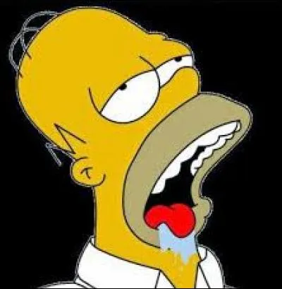Quels sont les aliments dont raffole Homer ?