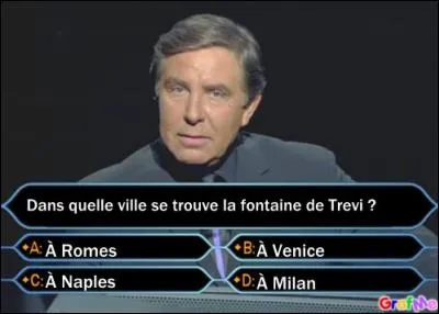 Trouvez la bonne réponse à la question.