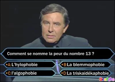 Cochez la bonne réponse.