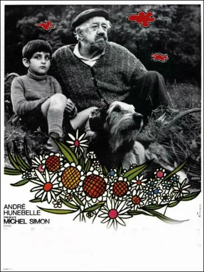 Quel est ce film de Claude Berri dans lequel jouent Michel Simon et Alain Cohen ?