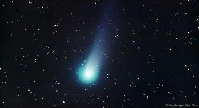 L'été dernier, quelle comète (visible en France) ceux qui n'étaient pas en train de faire les zouaves sur Quizz.biz ont-ils pu contempler ?