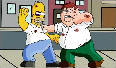Avec qui Homer s'est-il déjà battu ?