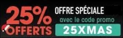 Cet article avec une réduction de 25% m'a coûté 12, 00 . Au prix plein, j'aurais donc payé 16, 00.