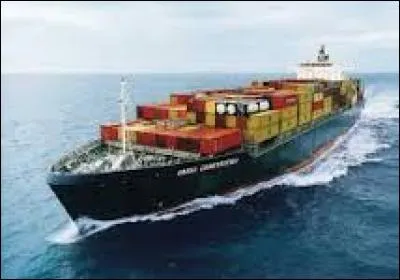 « Ce bateau navigant en haute mer transporte des marchandises. ». Cette phrase ne contient aucune faute d'orthographe.