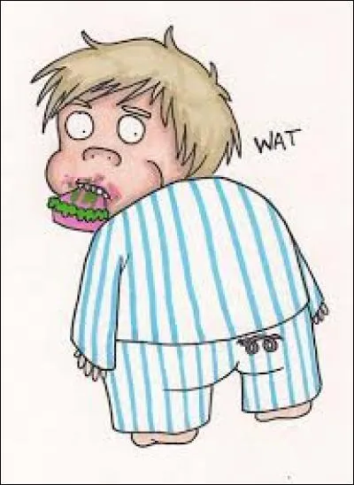 Dudley, le cousin d'Harry, a été contraint de faire un régime. N'étant point d'accord avec ce nouveau système, il a préféré manger des sucreries en douce. Malheureusement, il s'est fait prendre par la tante Pétunia alors qu'il tentait d'emporter des...