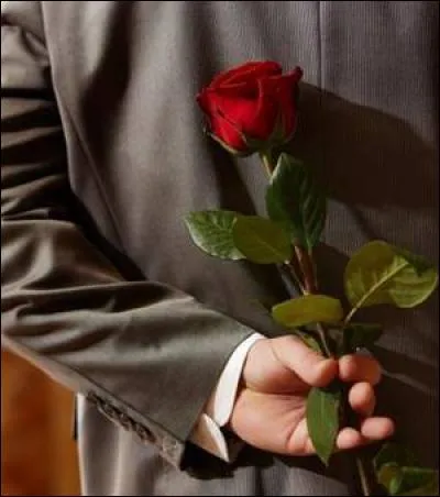 Qu'exprime-t-on en offrant une seule rose ?