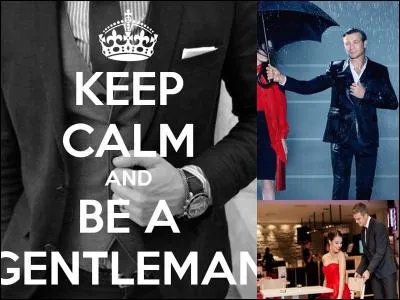 Pour montrer qu'il est galant, monsieur doit offrir...