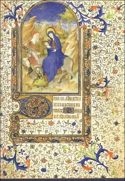 Une oeuvre du tout début du XV ème siècle est intitulée "Les très riches heures du duc de Berry". Il s'agit d'une tapisserie.