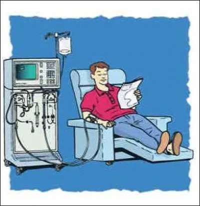 Quel est l'un des risques d'une consommation excessive de liquide lors d'une insuffisance rénale au stade terminal ?