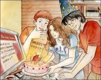 Apprenant qu'il devait lui aussi suivre le régime infligé par la tante Pétunia, Harry demanda de l'aide auprès de ses amis. Quelles personnes répondirent à l'appel ?