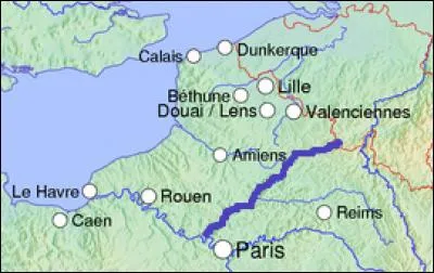 Combien de départements l'Oise traverse-t-elle ?