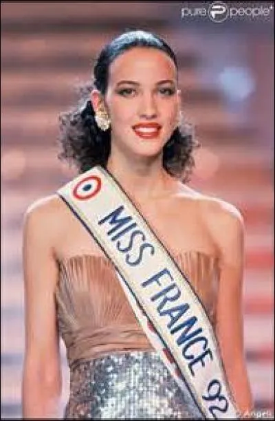 Qui est élue Miss France en 1992 ?