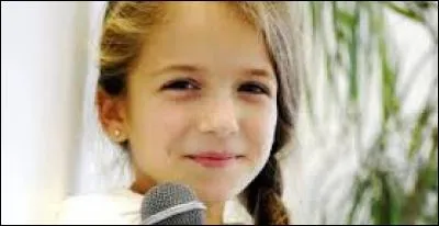 Dans le groupe « Kids United », quel est le prénom de cette fillette ?