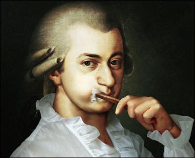 Joannes Chrysostomus Wolfgangus Theophilus Mozart, ou Wolfgang Amadeus Mozart est donc né le 27 janvier 1756 mais son père l'appelle souvent du nom d'un futur auteur célèbre de bandes dessinées. Quel est ce nom que l'on pouvait entendre si on pénétrait dans l'intimité des Mozart ?