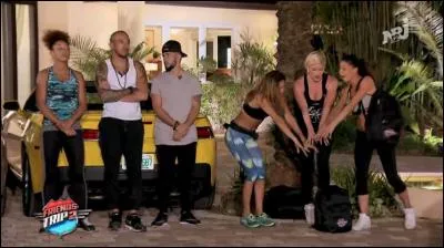 Lors de l'épreuve éliminatoire "la quête des drapeaux", quel temps la Team Nadège met-elle ?