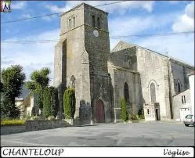 Nous sommes à Chanteloup. Commune de l'arrondissement de Parthenay, elle se situe dans le département ...