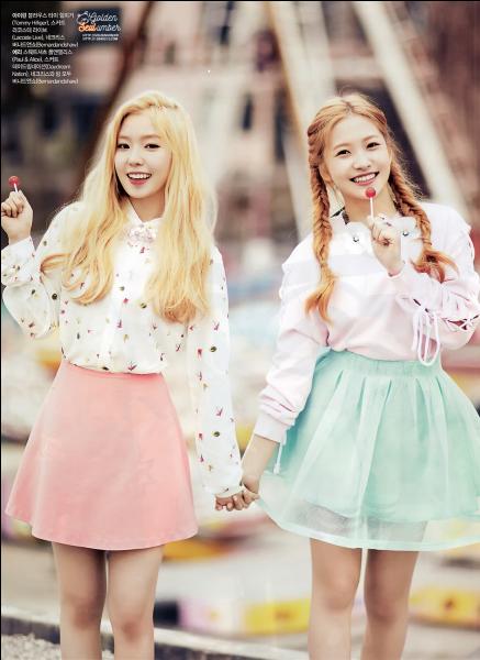 Quelle est la différence d'âge entre Irene et YeRi (Red Velvet) ?