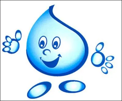 Quel est le symbole chimique de l'eau ?