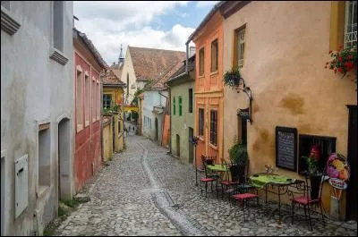 Le site de Sondava fut fond&eacute; par les Daces (2e s. avant J.-C.). Les Romains en firent "Castrum Saxorum", les Saches "Sch&auml;&szlig;burg" et les Magyars "Segesv&aacute;r" ; et aujourd'hui il s'appelle :