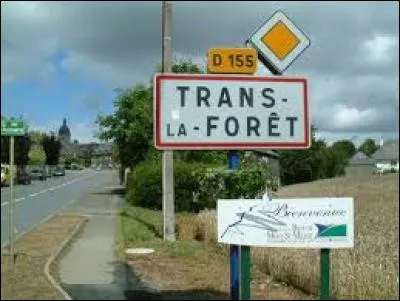 Nous entrons dans Trans-la-Forêt. Commune bretonne du canton de Dol-de-Bretagne, dans l'arrondissement de Saint-Malo, elle se trouve dans le département ...