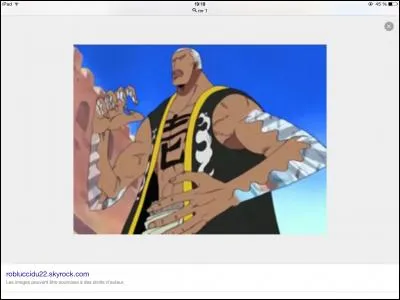 Dans quel cercle Crocodile d&eacute;livre-t-il Daz Bones (Mr.1) ?