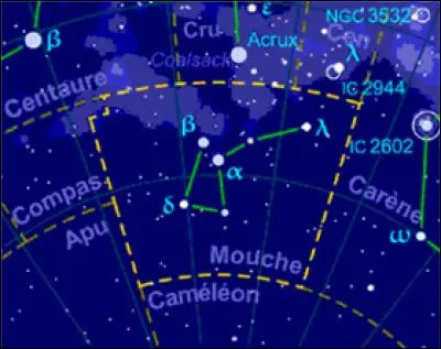 La Mouche est une petite constellation