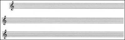 Puis, une fois que vous avez dessiné ces belles lignes, que faut-il pour ouvrir la portée ?