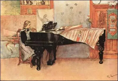 Qui a peint "La leçon de piano" ?
